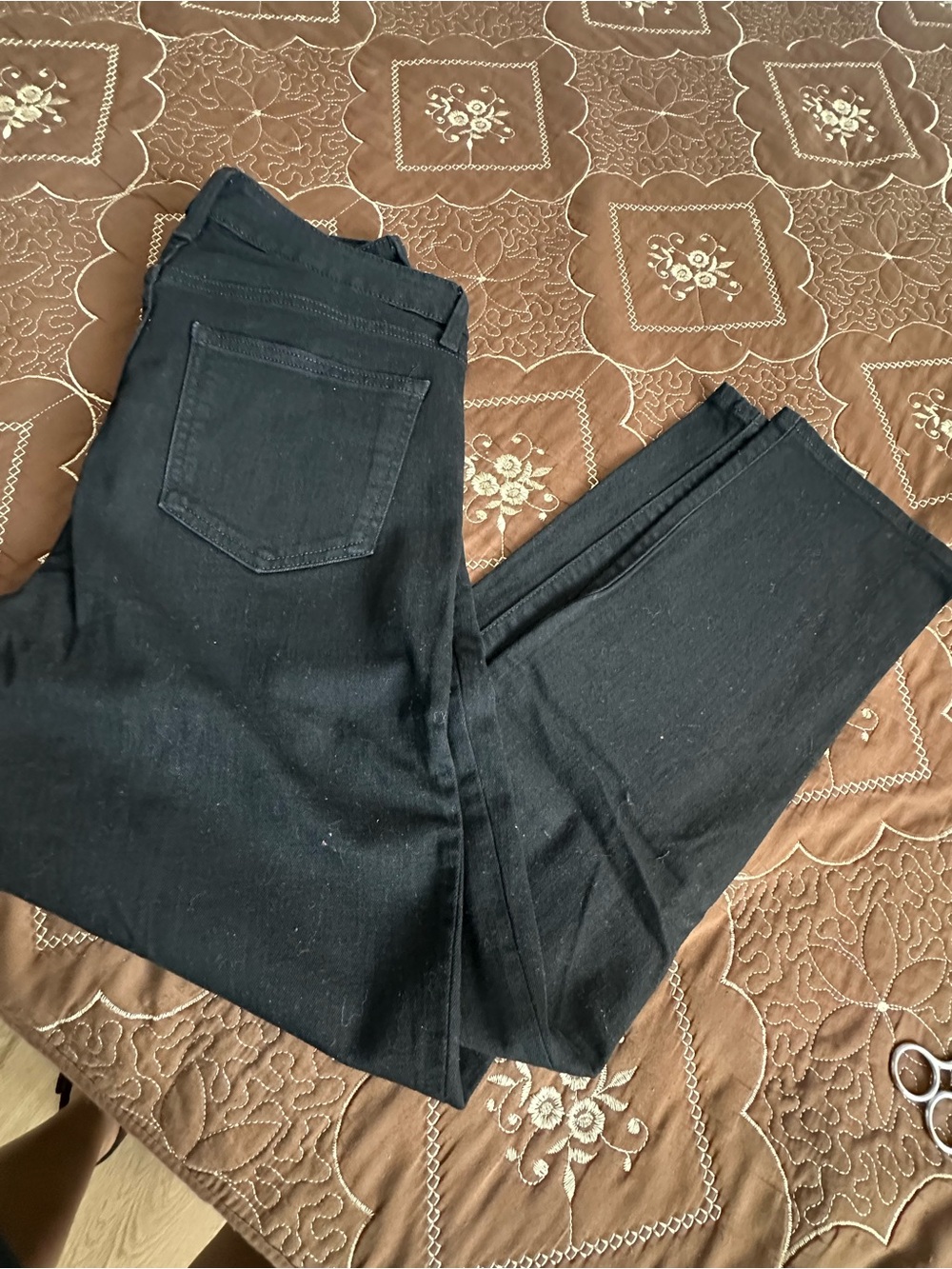 GAP Men's Black Straight Jeans